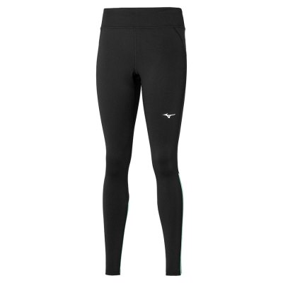 Mallas Mizuno Warmalite Mujer Negros / Turquesa Claro - Chile M254OLNHAE